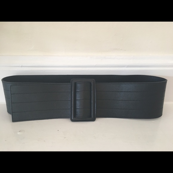 THEORY black leather belt - size L - Picture 1 of 6